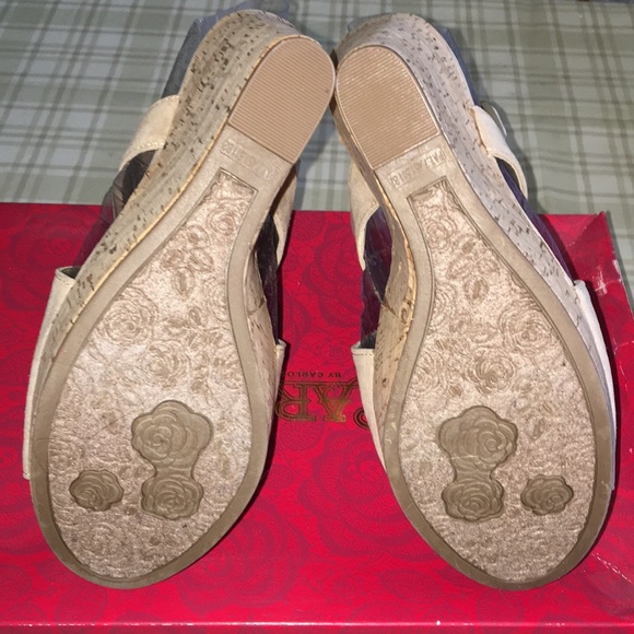 Carlos Santana “Malor” Cork Wedge Heel 👠 - Picture 2 of 6